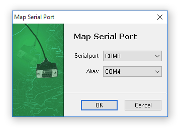 Map Serial Port