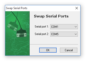 Swap Serial Port